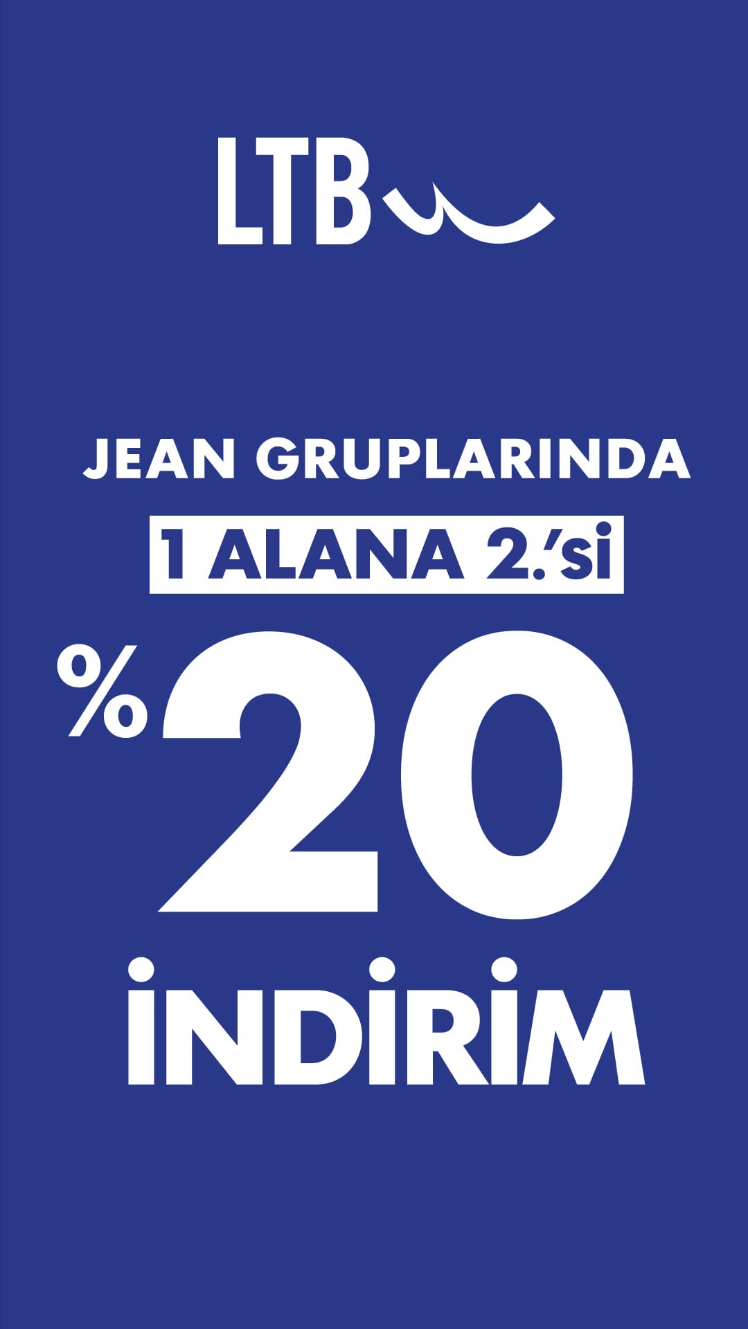 LTB - Jean Gruplarında 2.'si %20 İndirim